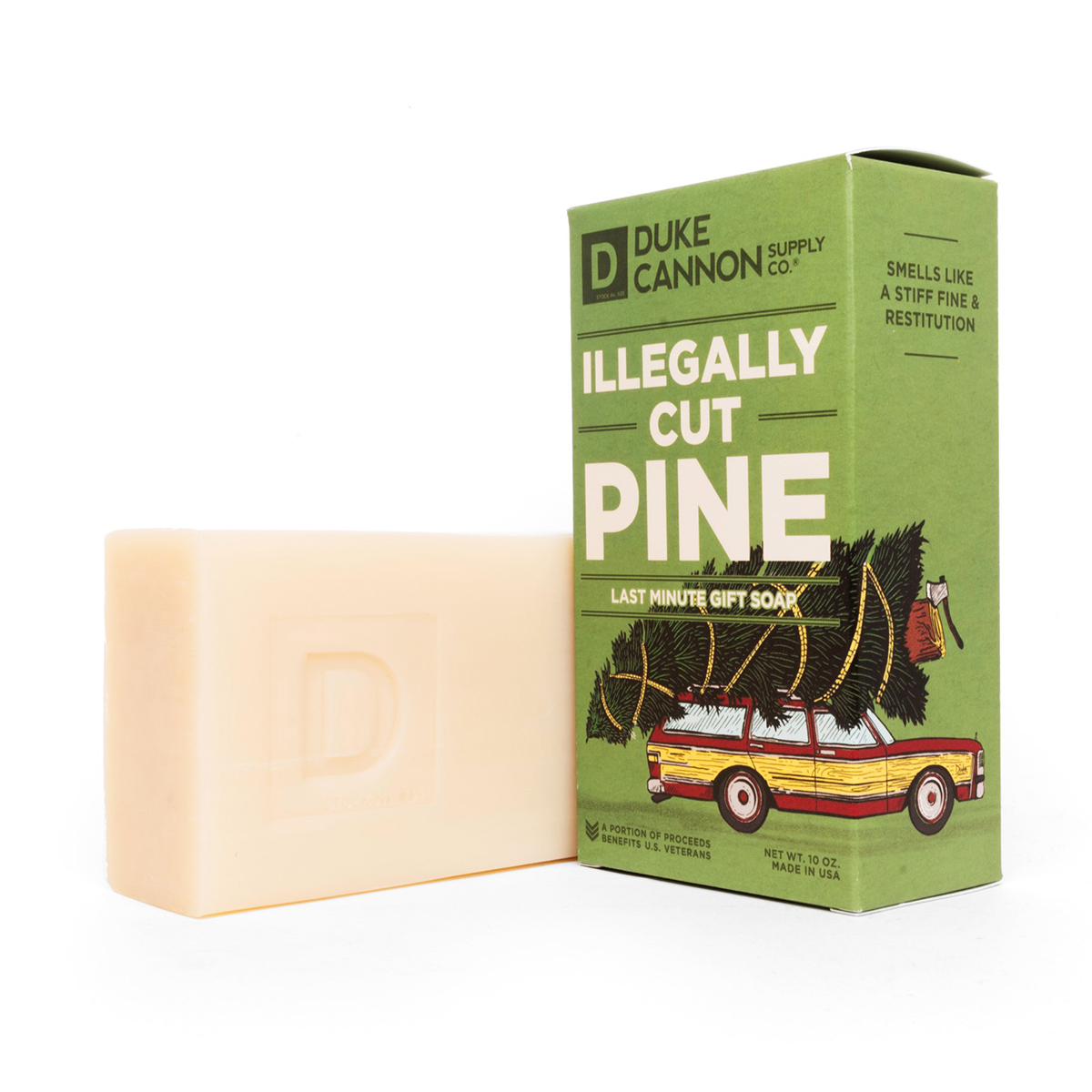 Duke Cannon Illegally Cut Pine Big Brick Soap