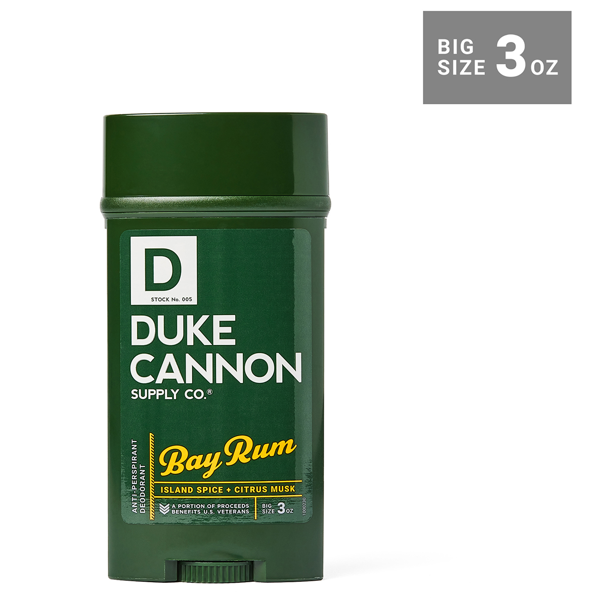 Duke Cannon Bay Rum Antiperspirant Deodorant