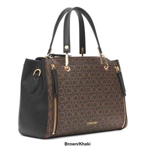 Calvin Klein Garnet Logo Satchel alternate view