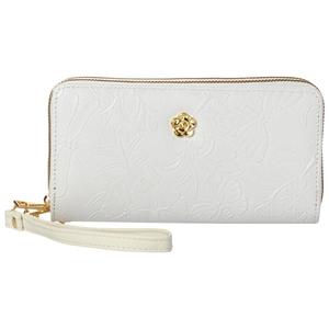 Womens Malibu Skye Embroidered Floral Tooled Wallet