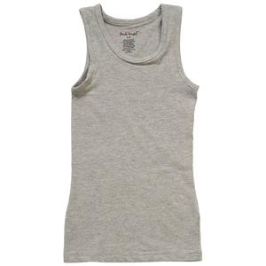 Girls (7-16) Pink Angel(tm) Lycra Tank Top - Medium Grey alternate view