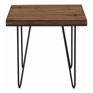 Coaster Natural Honey Square End Table