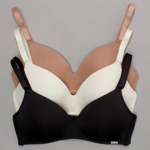 Womens Rachel Roy 3pk. Comfort Band & Wirefree Bra - RR415-3PK