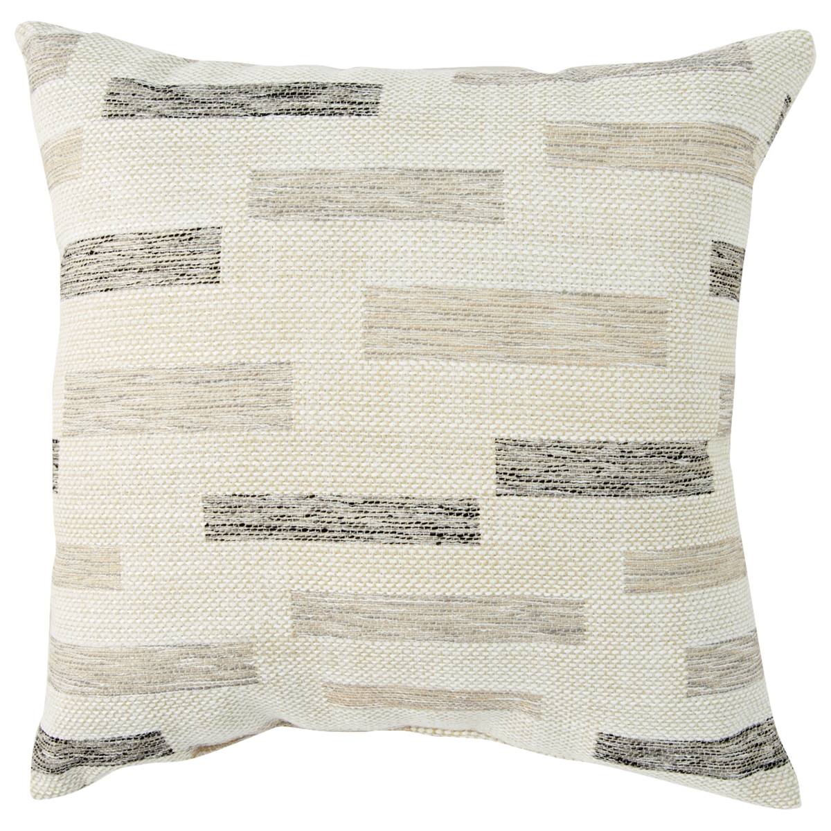 Big Block Weave Decorative Pillow - 18x18