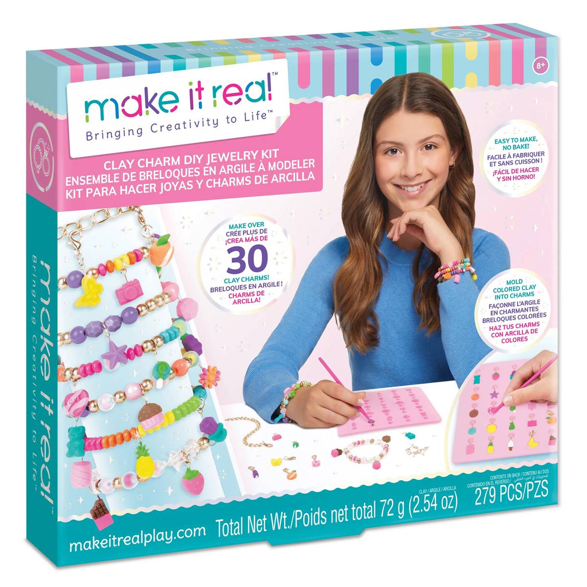 Make It Real(tm) Clay Charm DIY Jewelry Kit