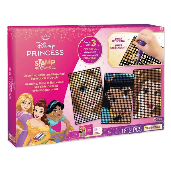 Make It Real(tm) Disney Stamp 2 Reveal(tm) Storybook Dot Art