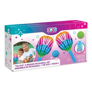 Make it Real(tm) Tie Dye 2 Person Pickleball Set