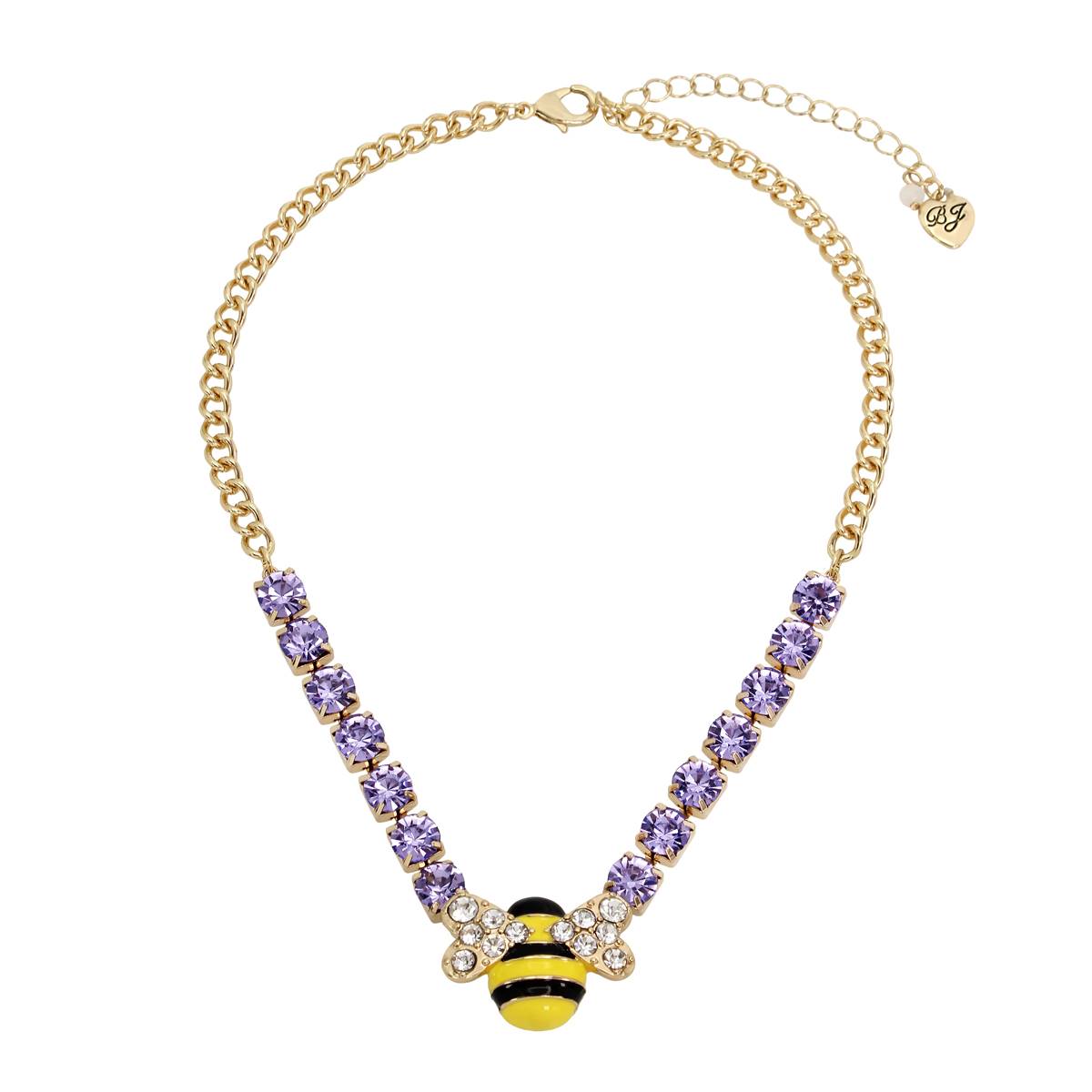 Betsey Johnson Bee Pendant Necklace