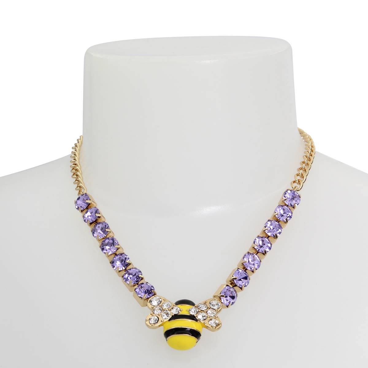 Betsey Johnson Bee Pendant Necklace