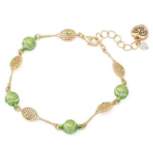 Betsey Johnson Tennis Racquet Link Bracelet alternate view