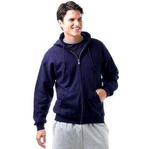 Mens Gildan(R) Heavy Blend(tm) Fleece Full Zip Hoodie Jacket