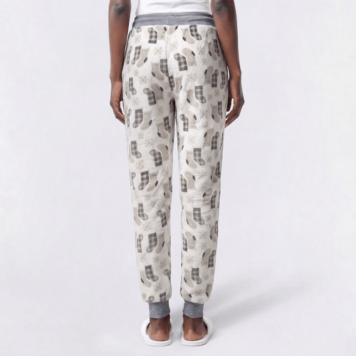 Womens Attraction De Nuit Winter Plush Pajama Bottoms alternate view