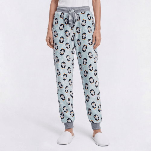 Womens Attraction De Nuit Plush Pajama Bottoms