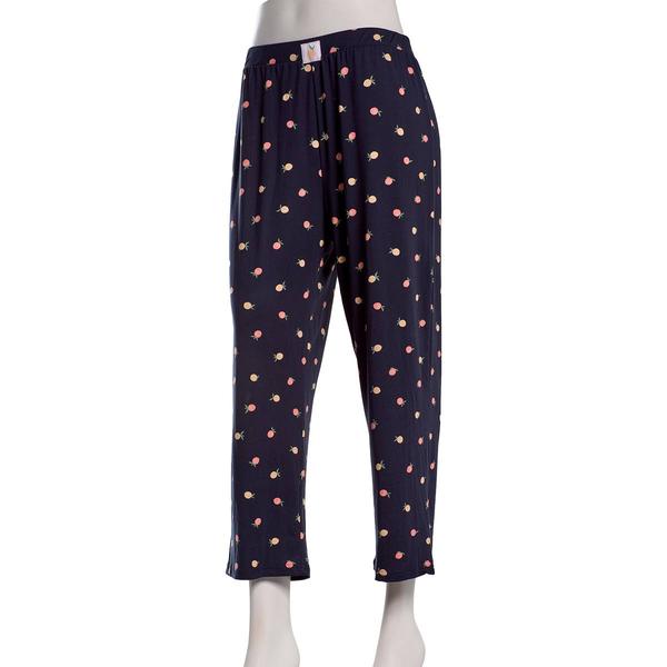Womens Charmour Peaches Pajama Capri Pants