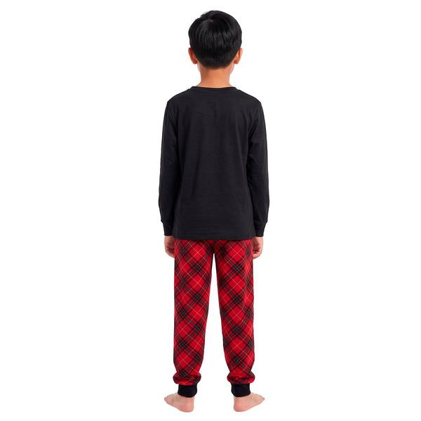 Boys OurFamJam Long Sleeve Penguin Family Joggers Pajama Set alternate view