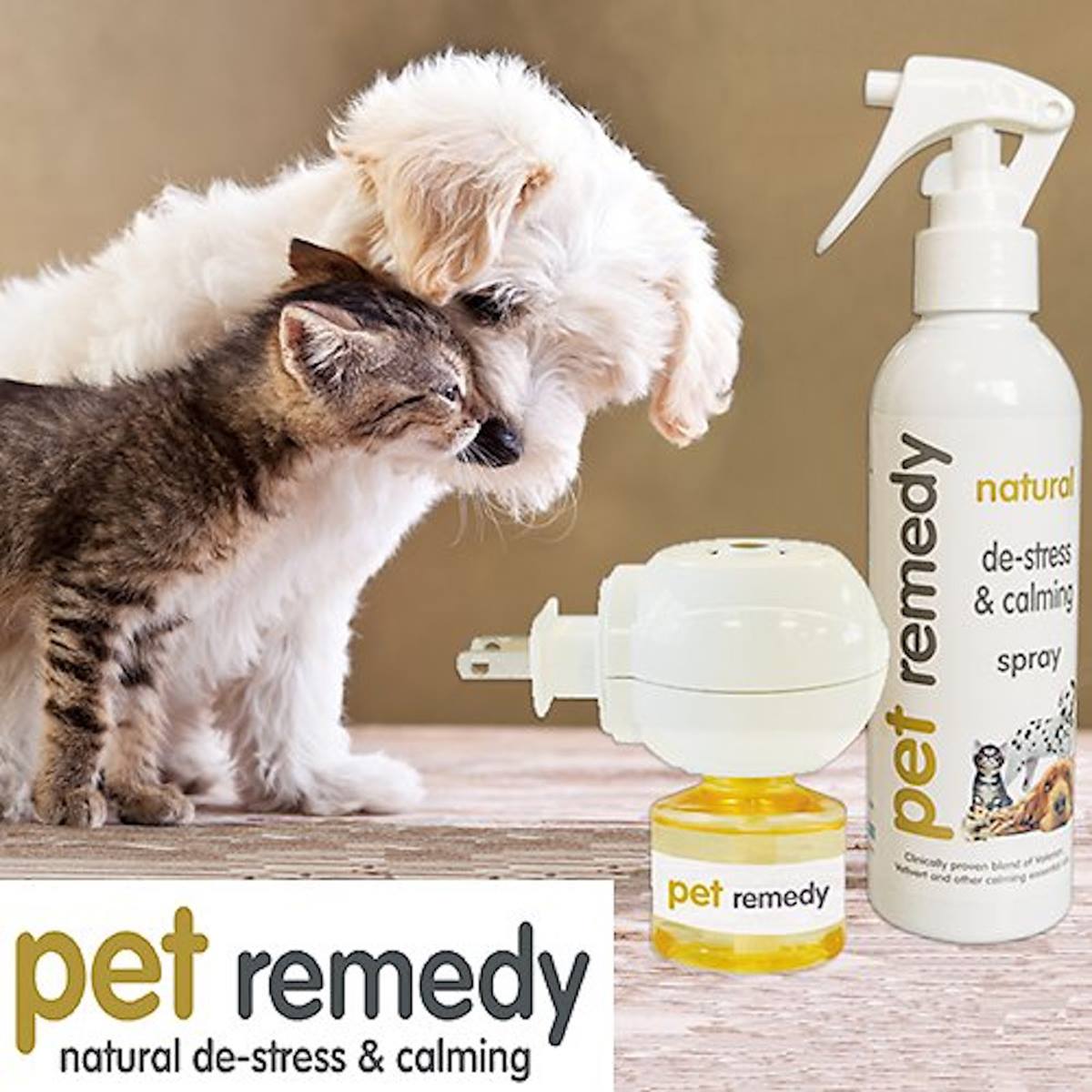 Pet Remedy Natural De-Stress & Calming Spray For Cats & Dogs