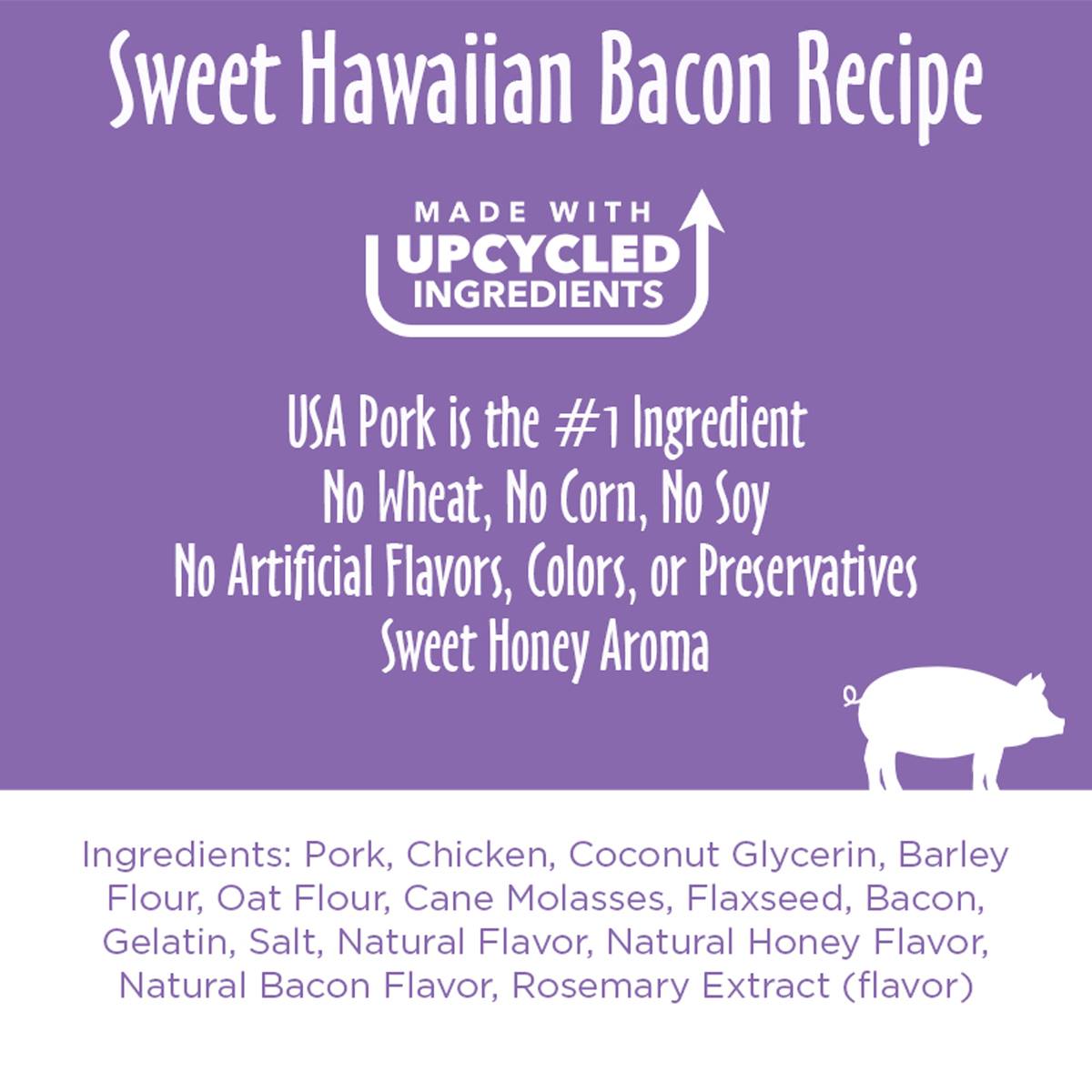 Disney Table Scraps Sweet Hawaiian Bacon Recipe Dog Treats-5 Oz.