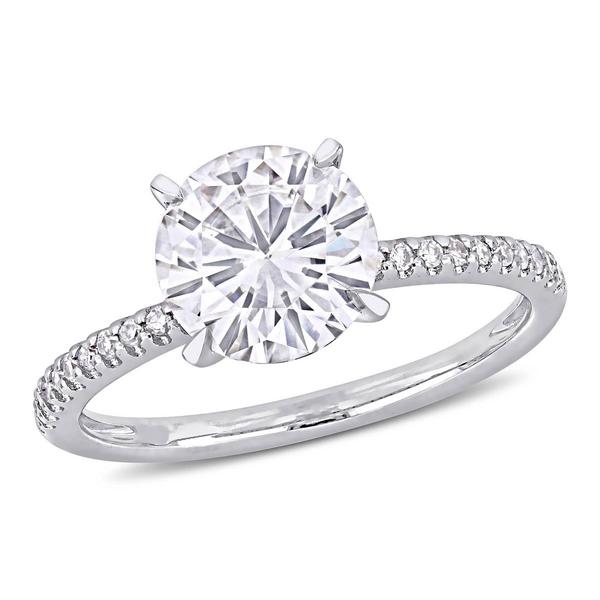 Diamond Classics(tm) 14kt. 1/10ctw. Moissanite Engagement Ring