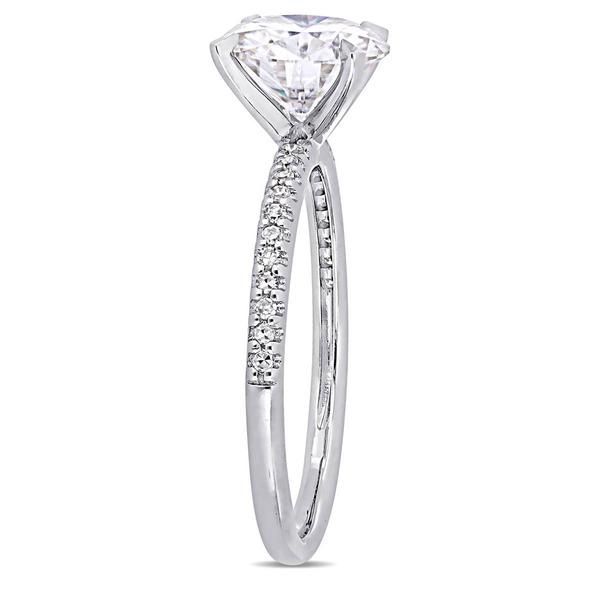 Diamond Classics(tm) 14kt. 1/10ctw. Moissanite Engagement Ring alternate view