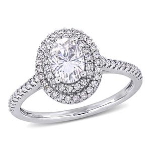 Diamond Classics(tm) 14kt. Oval Cut Engagement Ring