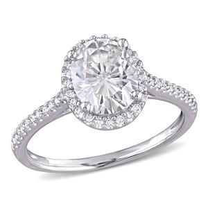 Diamond Classics(tm) 14kt. Oval Cut Double Halo Engagement Ring