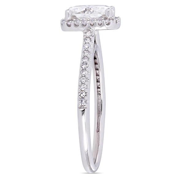 Diamond Classics(tm) 14kt. Cushion Cut Engagement Ring alternate view