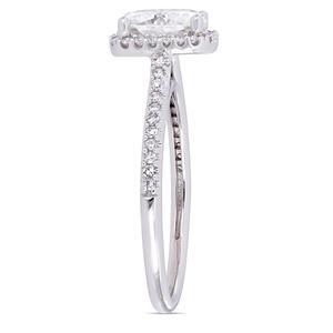 Diamond Classics(tm) 14kt. Cushion Cut Engagement Ring alternate view