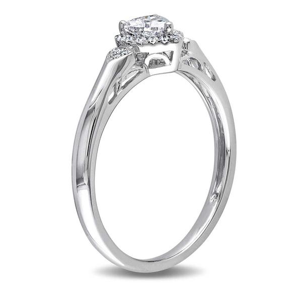 Gold Classics(tm) 14kt. White 2/5ctw. Diamond Engagement Ring alternate view