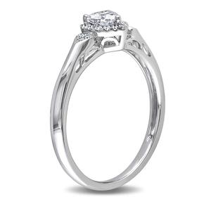 Gold Classics(tm) 14kt. White 2/5ctw. Diamond Engagement Ring alternate view