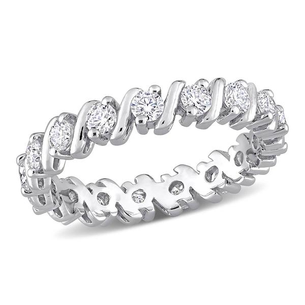 Gemstone Classics(tm) 1kt. Dew Moissanite Eternity Wedding Band