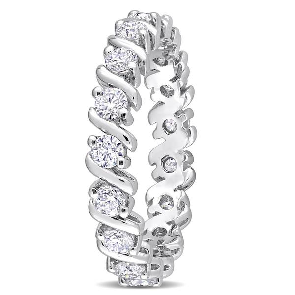 Gemstone Classics(tm) 1kt. Dew Moissanite Eternity Wedding Band alternate view