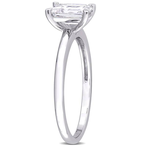Gemstone Classics(tm) 1kt. Moissanite Solitaire Engagement Ring alternate view