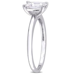 Gemstone Classics(tm) 1kt. Moissanite Solitaire Engagement Ring alternate view