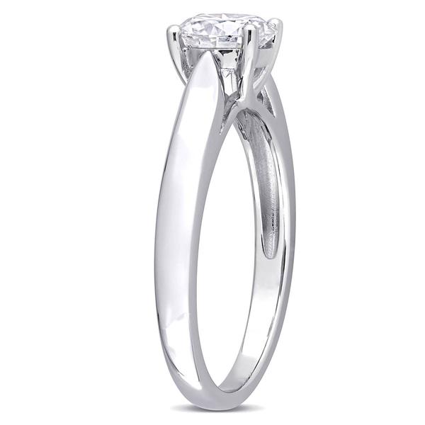 Gemstone Classics(tm) 1kt. Dew Moissanite Engagement Ring alternate view