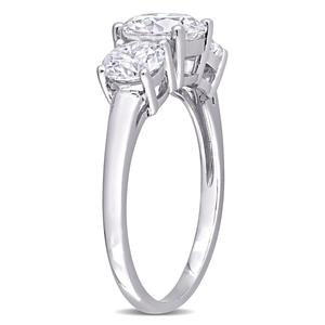 Gemstone Classics(tm) 2 1/4kt. Dew Moissanite Engagement Ring alternate view