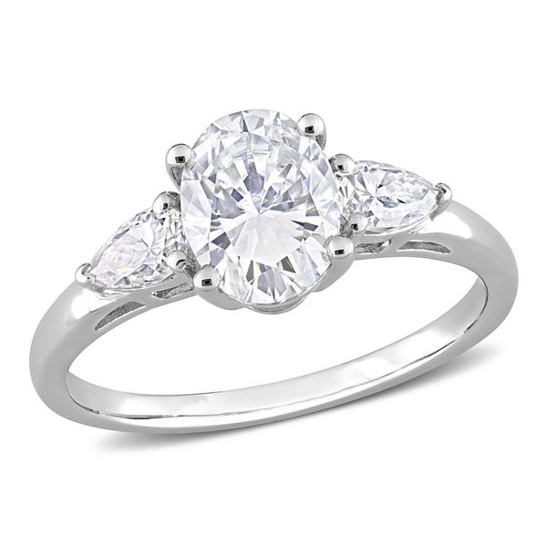 Gemstone Classics(tm) 1 3/4kt. Dew Moissanite Engagement Ring