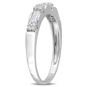 Gemstone Classics(tm) 2/5kt. Moissanite Baquette Ring alternate view
