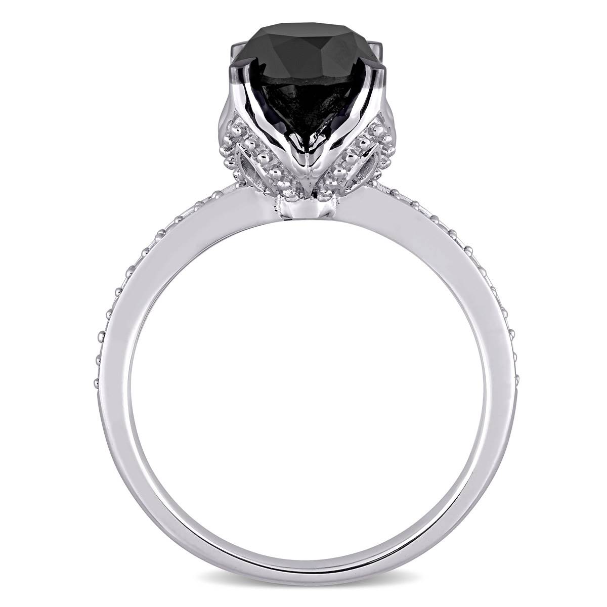 Radiant Rainbow(tm) 2ctw. Diamond Solitaire Engagement Ring