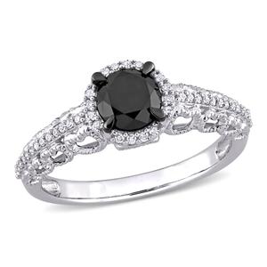 Radiant Rainbow(tm) 10kt. White Gold Diamond Fashion Ring
