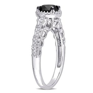 Radiant Rainbow(tm) 10kt. White Gold Diamond Fashion Ring alternate view