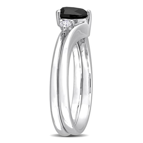 Radiant Rainbow(tm) 10kt. White Gold 5/8ctw. Pear Diamond Ring alternate view