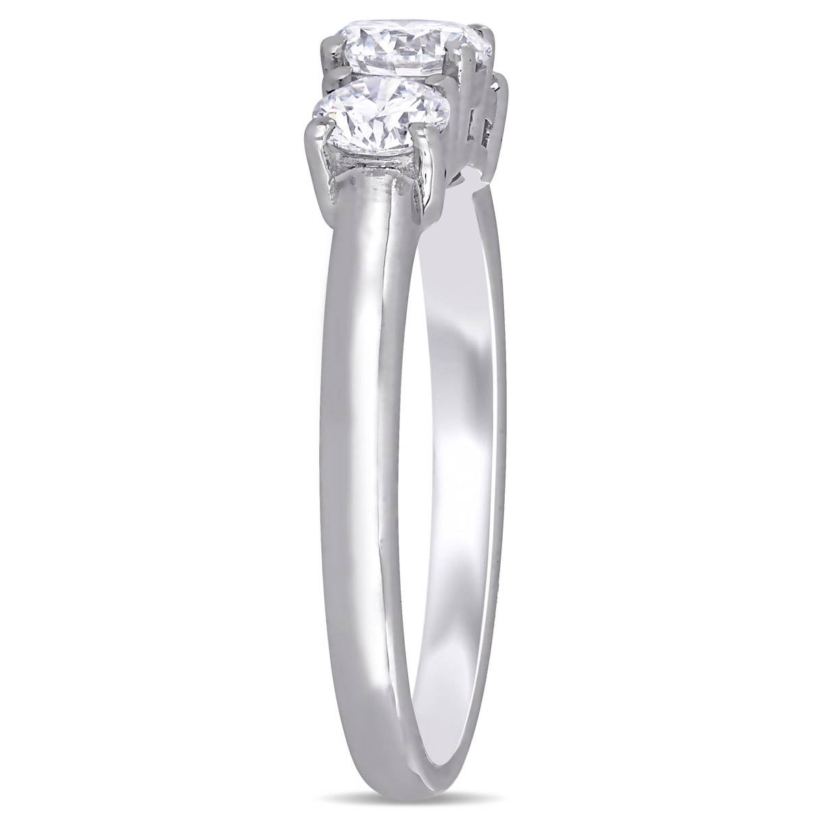 Gemstone Classics(tm) 14kt. White Gold 1ctw. Lab Grown Diamond Ring