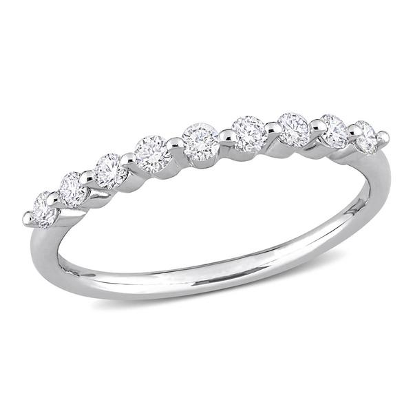 Gemstone Classics(tm) Platinum Plated 1/3ctw. Lab Grown Diamond Ring