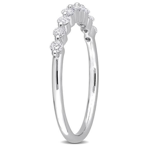 Gemstone Classics(tm) Platinum Plated 1/3ctw. Lab Grown Diamond Ring alternate view