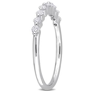 Gemstone Classics(tm) Platinum Plated 1/3ctw. Lab Grown Diamond Ring alternate view