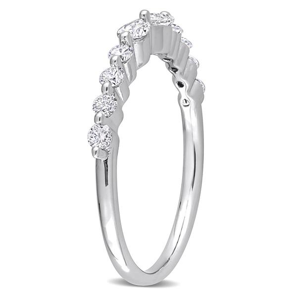 Gemstone Classics(tm) Platinum Plated 5/8ctw. Lab Grown Diamond Ring alternate view