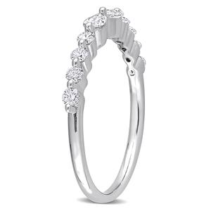Gemstone Classics(tm) Platinum Plated 5/8ctw. Lab Grown Diamond Ring alternate view