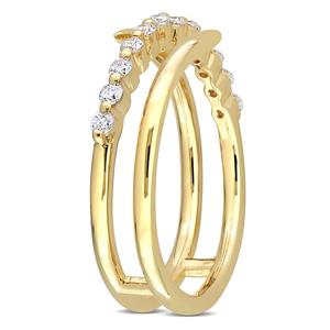 Gemstone Classics(tm) Gold Plated 1 3/4ctw. Lab Grown Diamond Band alternate view