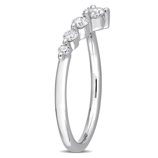 Gemstone Classics(tm) Platinum Plated 3/8ctw. Lab Grown Diamond Ring alternate view