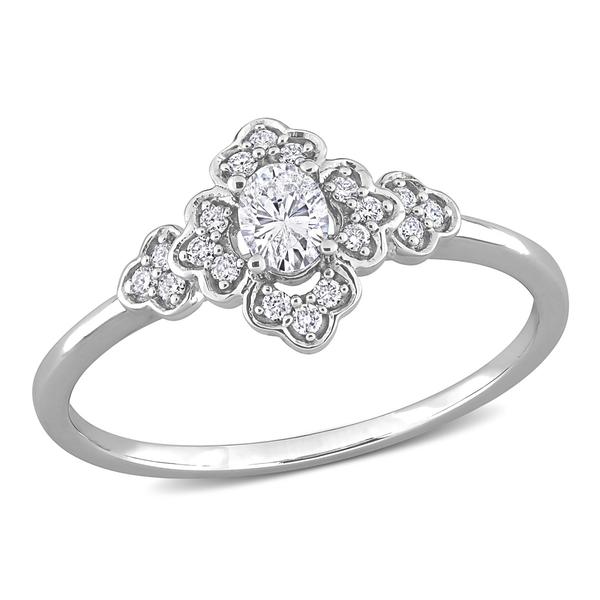 Diamond Classics(tm) White Gold 1/4ctw. Diamond Engagement Ring